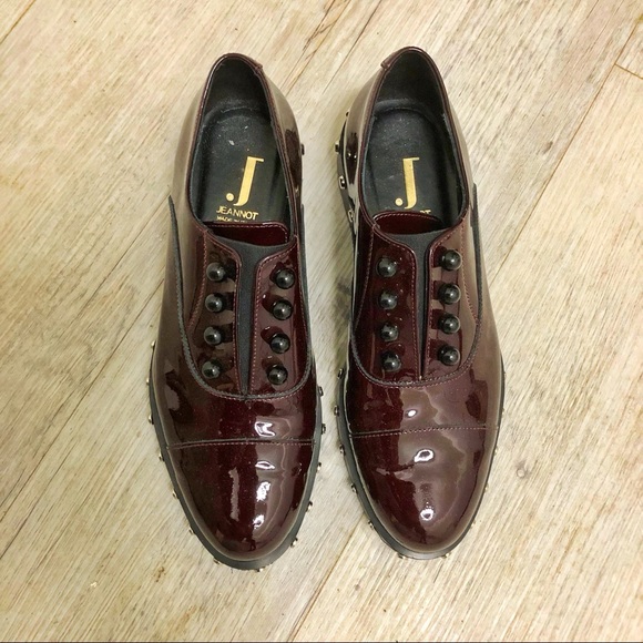 LADIES SHOES SIZE 6 PATENT LEATHER ITALIAN LOAFERS - Picture 6 of 6